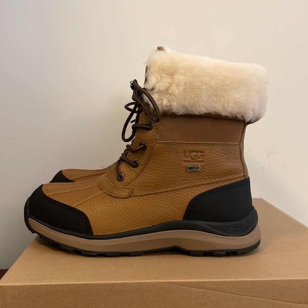 UGG Adirondack III Boots Chestnut USA Women Size 6/UK 4/EU 37 - Picture 9 of 14